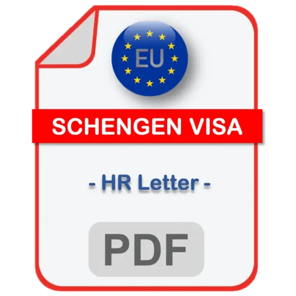 Schengen Visa HR Letter